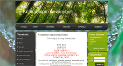 Desktop Screenshot of kobirodalom.hu